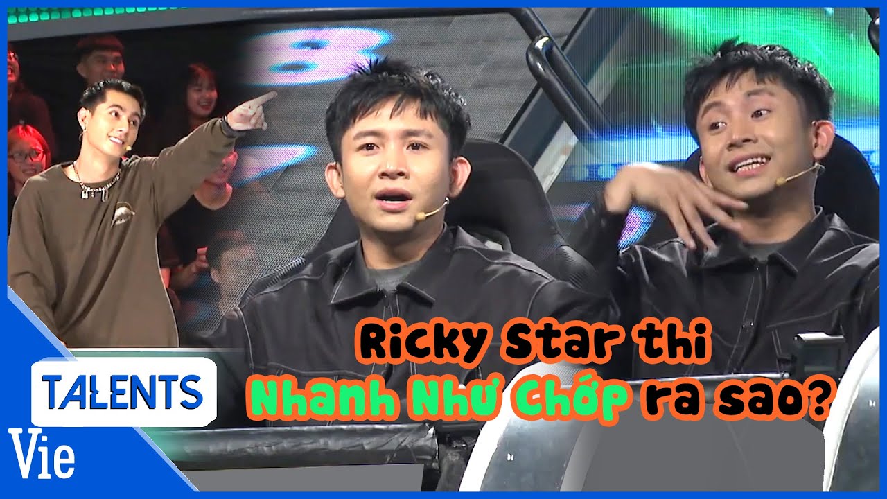 Ricky Star tấu hài duyên dáng bùng nổ Nhanh Như Chớp khiến trường quay cười xỉu ngang xỉu dọc