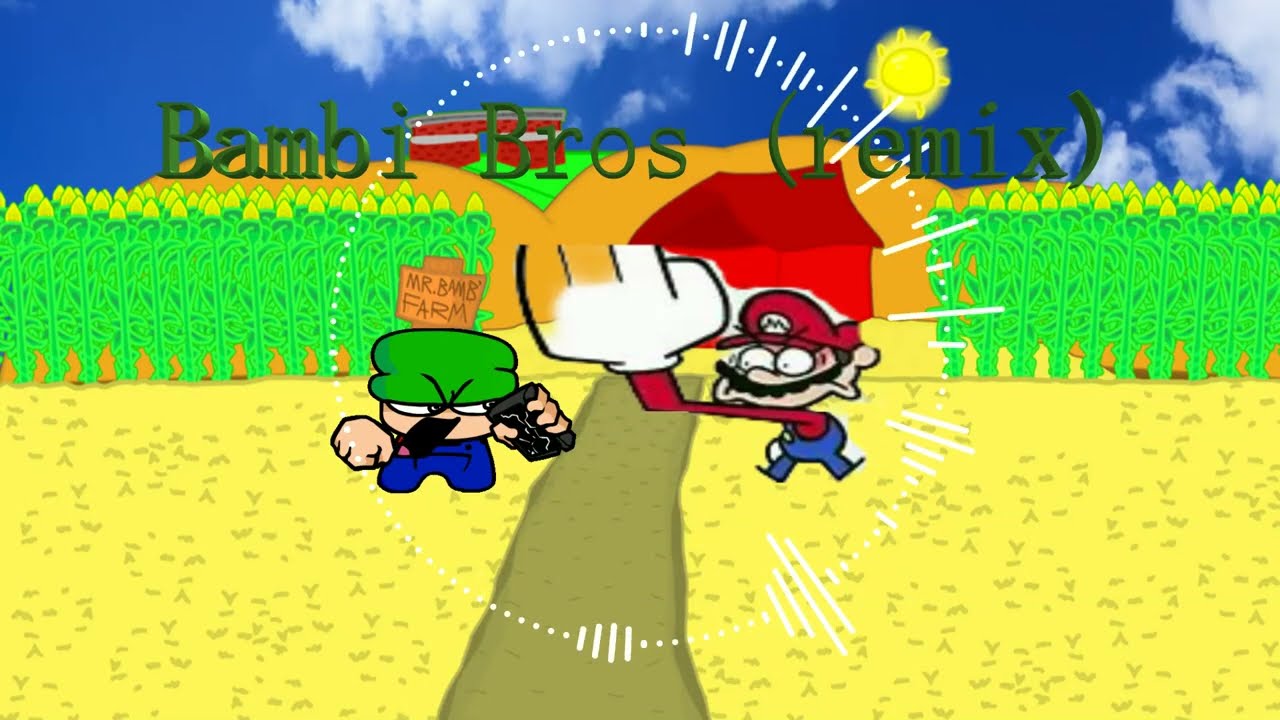 Bambi Bros (jdchsydmfk,d remix) - Vs Dave and Bambi Fantrack