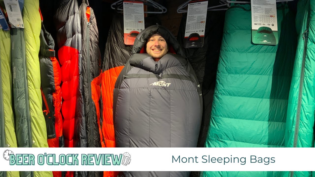 Beer O 'Clock Review with Mont Sleeping Bags