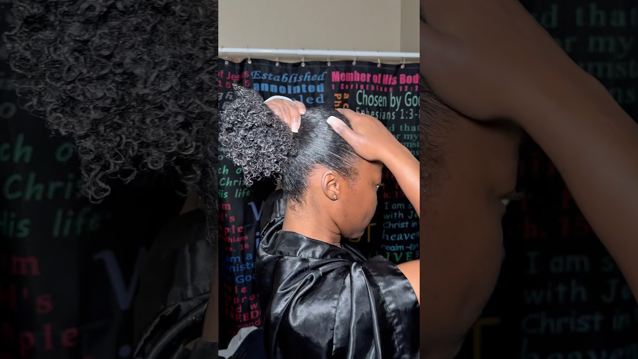 Slick Back Bun 💕