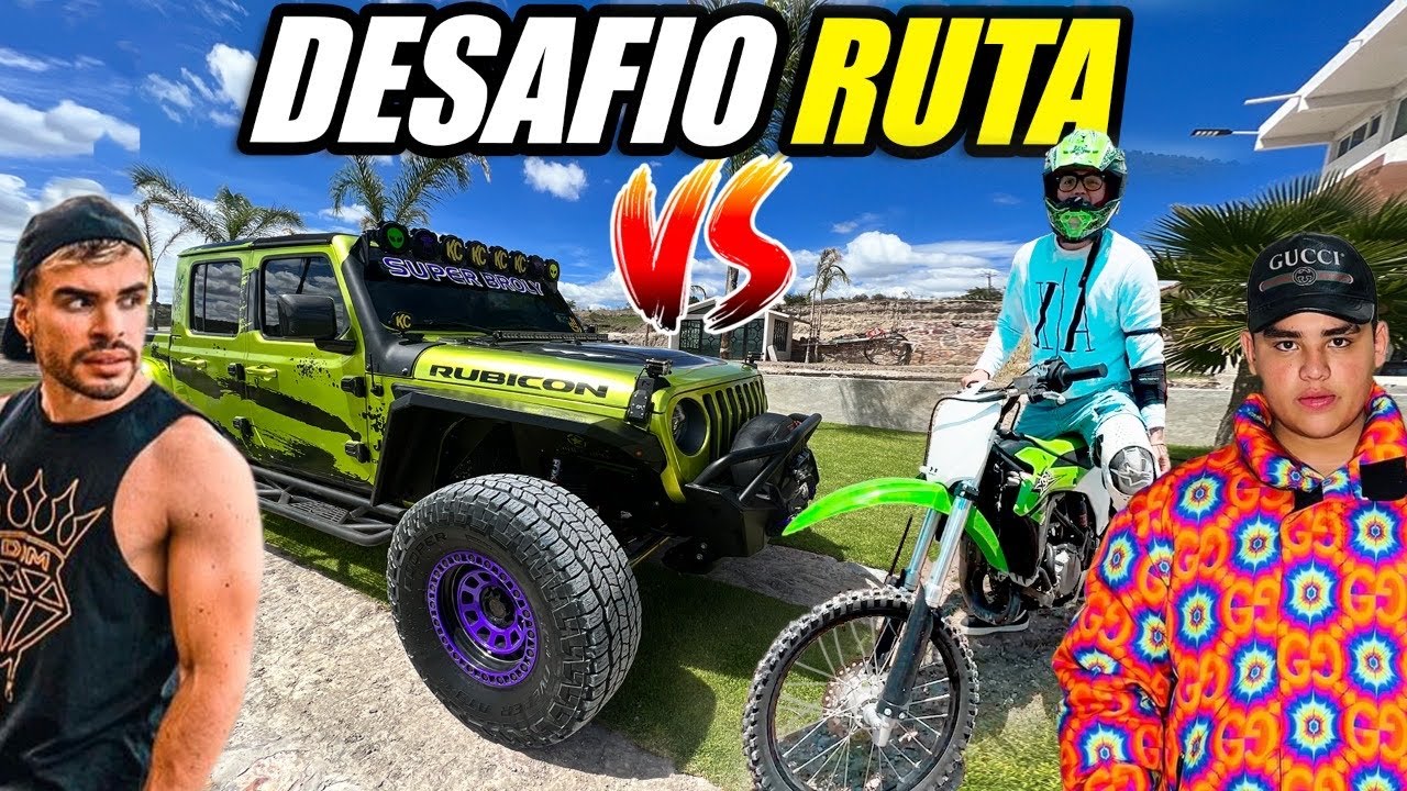 LOS GEMELOS MILLONARIOS ME DESAFIAN EN UNA RUTA 😱