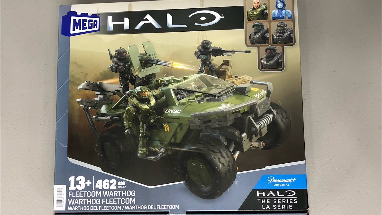 Halo Mega Fleetcom Warthog set review HNC57
