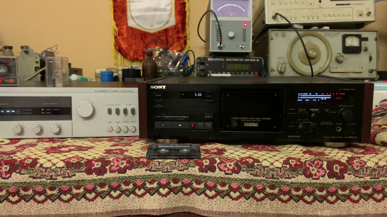 It&rsquo;s a Sony TC-K555 ESG