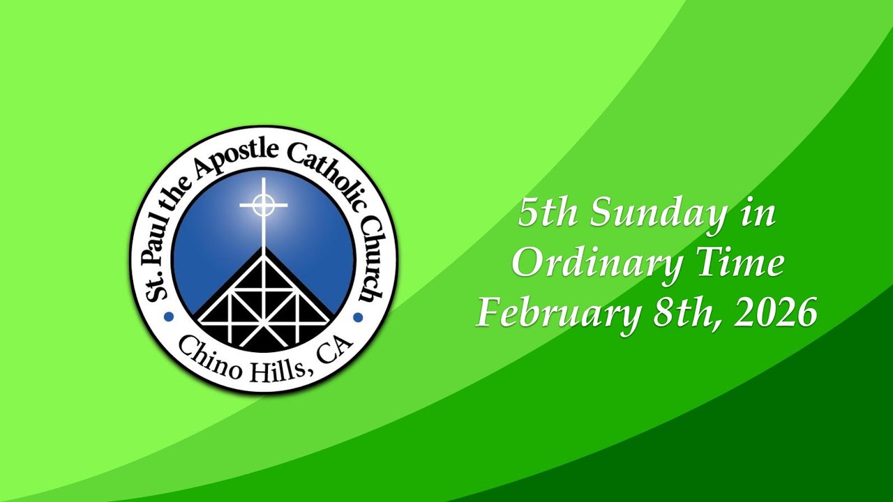 Fifth Sunday in Ordinary Time | February 8, 2026