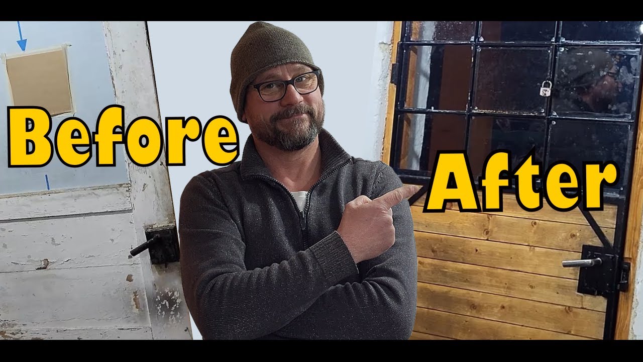 🤩Tür selber bauen. Industrial-Look mit coolem Gadget. Nix Baumarkt! | Stefan Ratajski