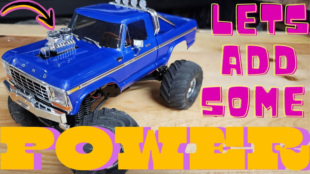 3 must have Power Mods to make your new Traxxas TRX4mt Monster Truck Not SUCK