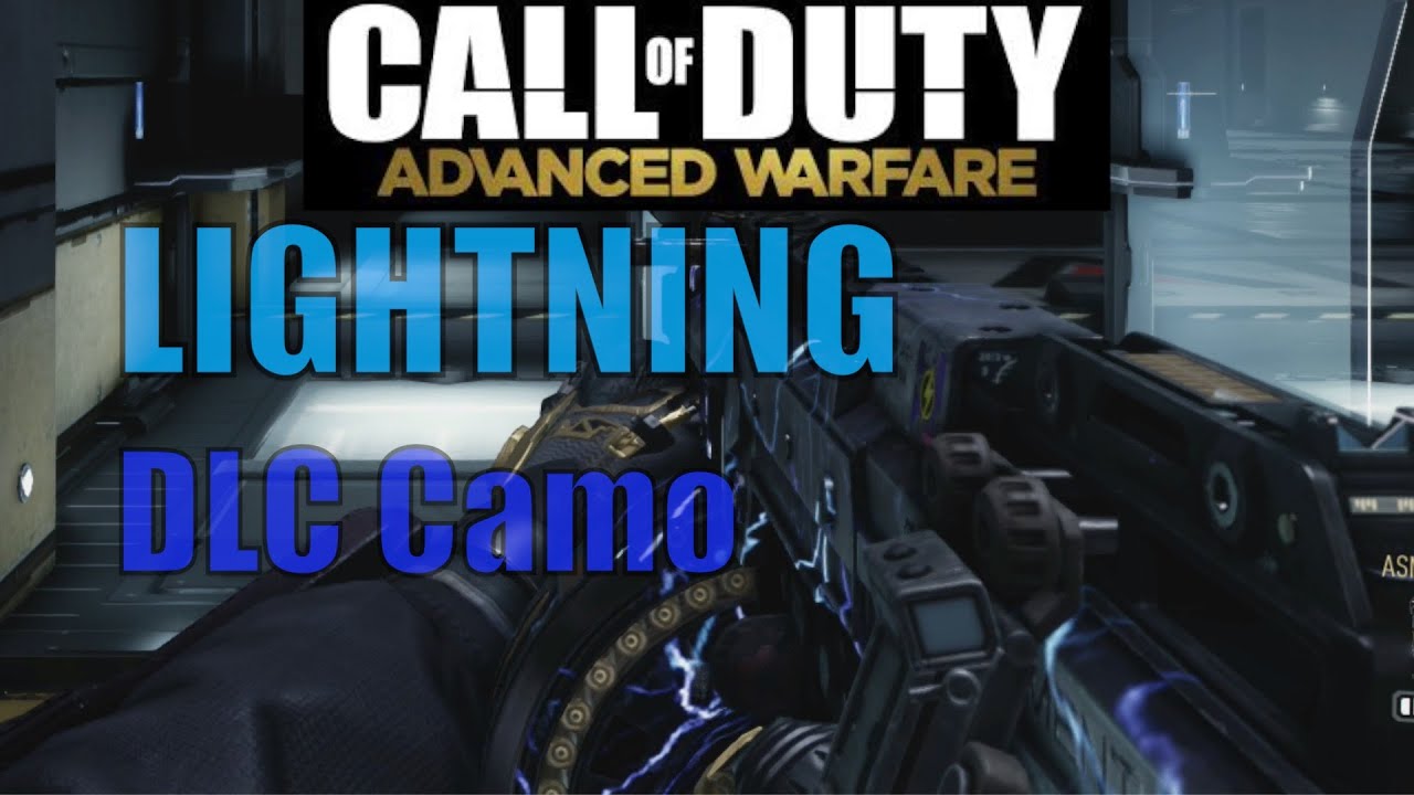 CoD: Advanced Warfare - Lightning DLC camo!