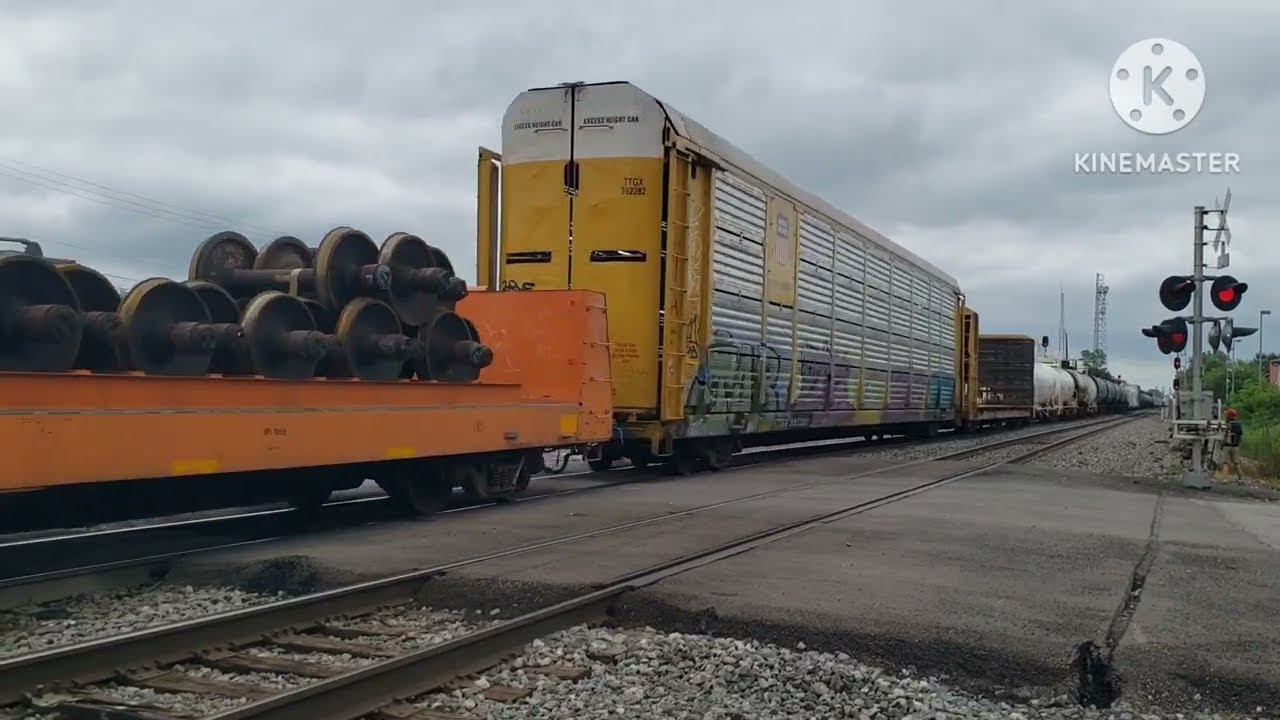 Outside of GCR: 4th of July Weekend Railfanning In Fostoria, OH. - Day 1 Railfanning Movie