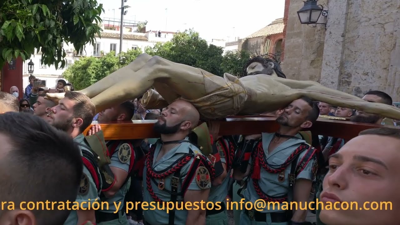 Via Crucis La Caridad ,La Legión 2022 Semana Santa Córdoba