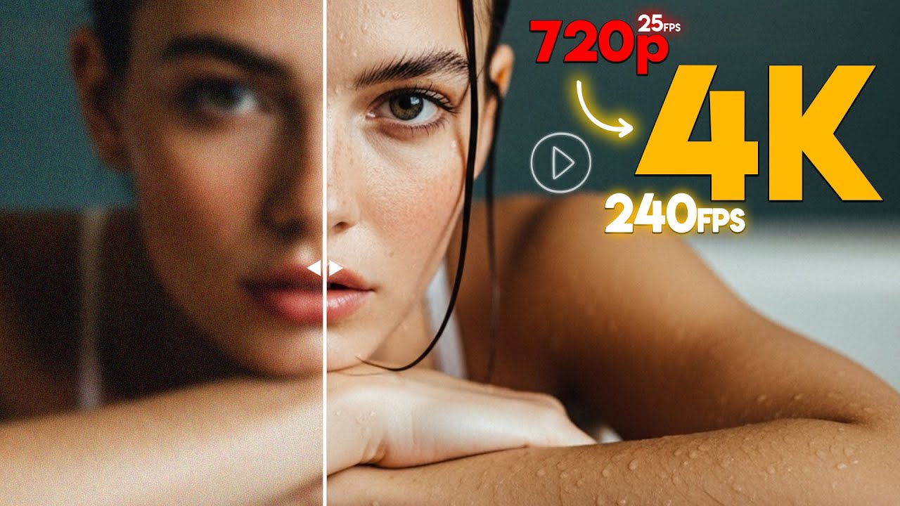Самый реалистичный инструмент для улучшения видео с помощью ИИ | Мгновенное масштабирование до 4K