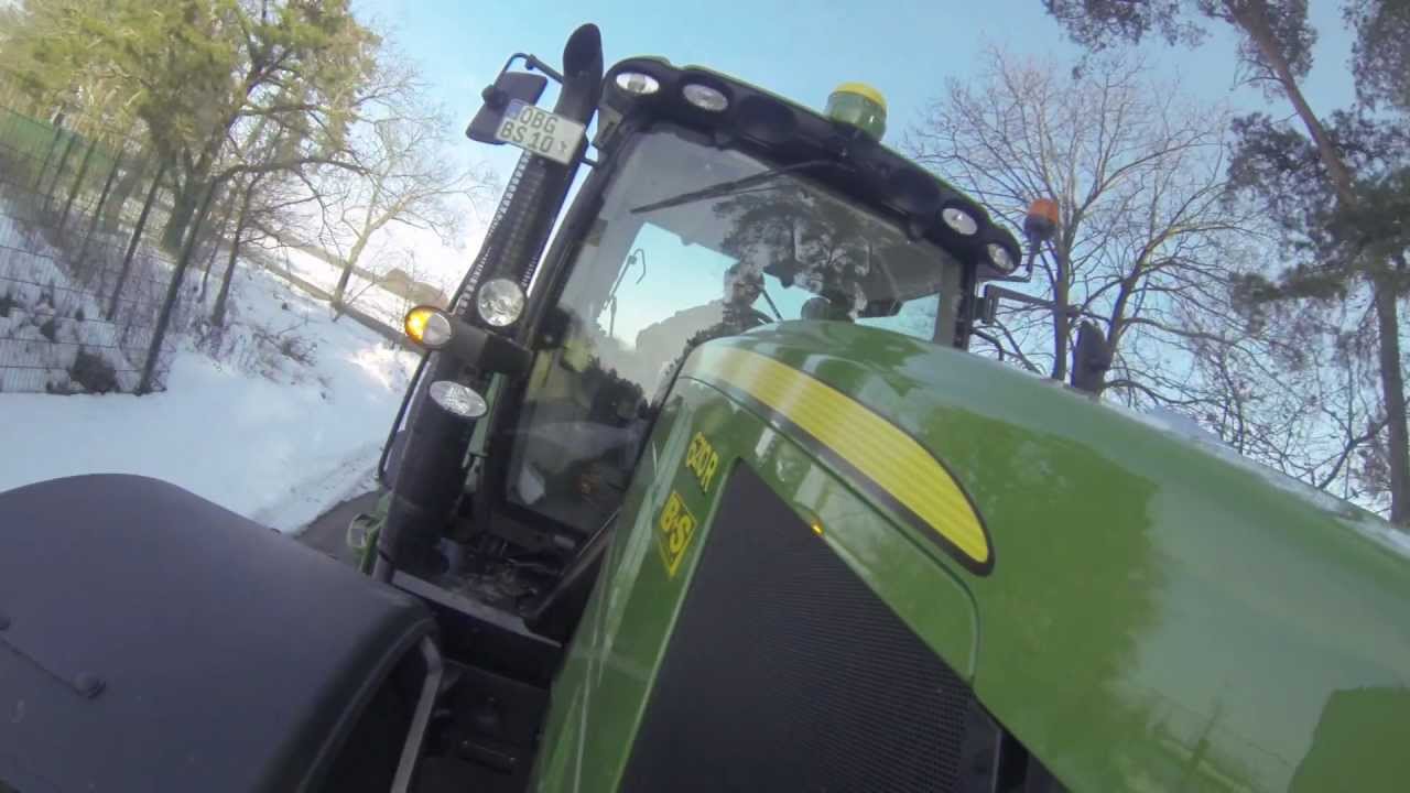 John Deere 6210R DirectDrive - 1.Testfahrt *GoPro Hero3*Erchel 6.0*uncut*