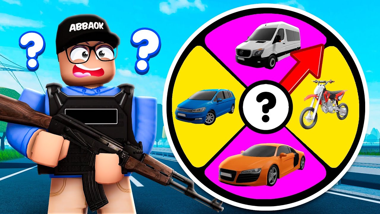 Glücksrad bestimmt mein KRIMINELLES AUTO! (Notruf Hamburg Roblox)