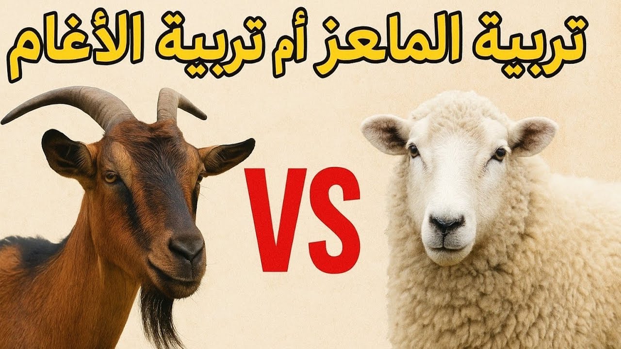تربية الماعز ام تربية الأغنام ؟ ايهما افضل !!!!! 🤔