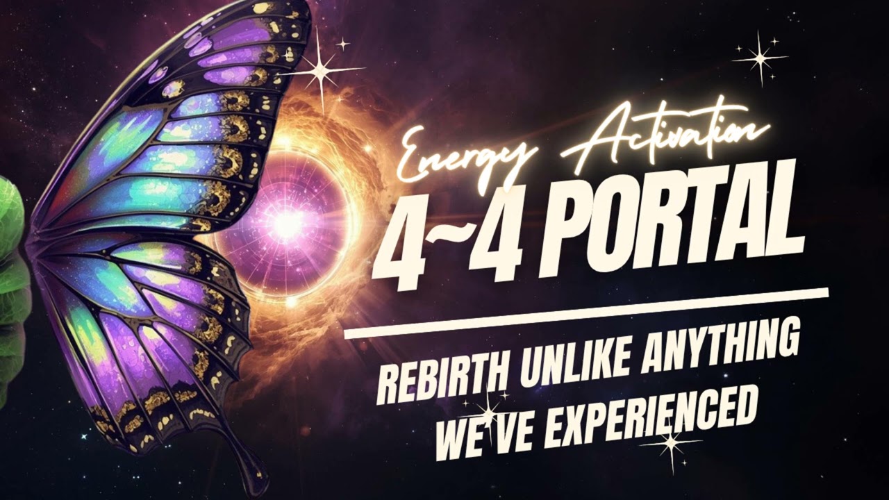 Активация энергии портала 4~4 🦋Предназначенное перерождение🦋 Архангелы ниспосылают благословения