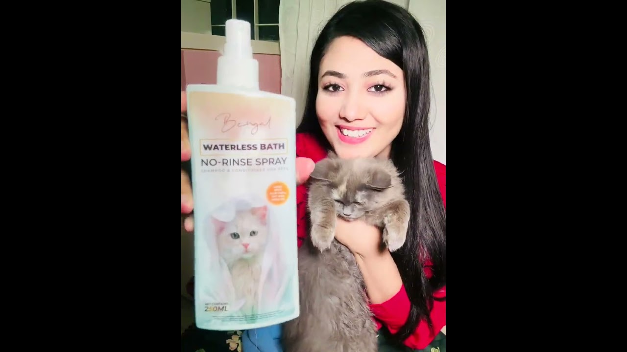 Bengal Waterless Rinse Free Shampoo for Cats & Dogs