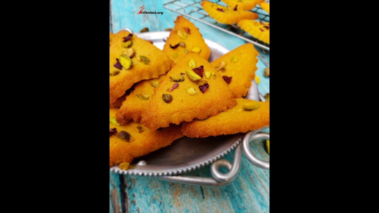 MOONG DAL COOKIES, YELLOW LENTIL COOKIES