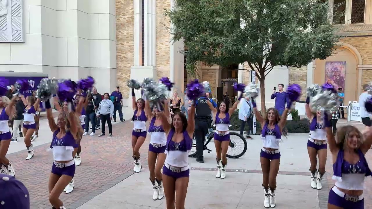 TCU Showgirls Pregame Parade 11/9/2024 #2