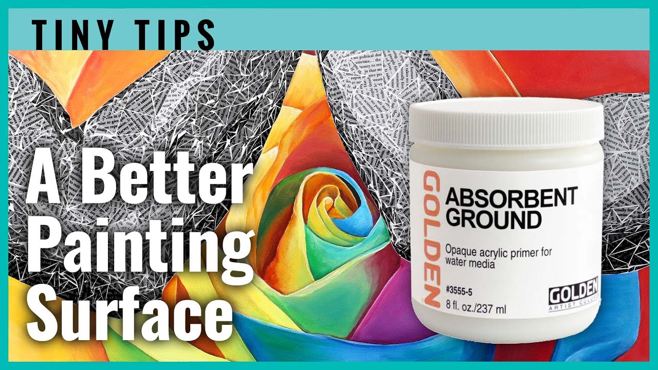 Tiny Tips Ep. 10 – Absorbent ground for a better painting surface