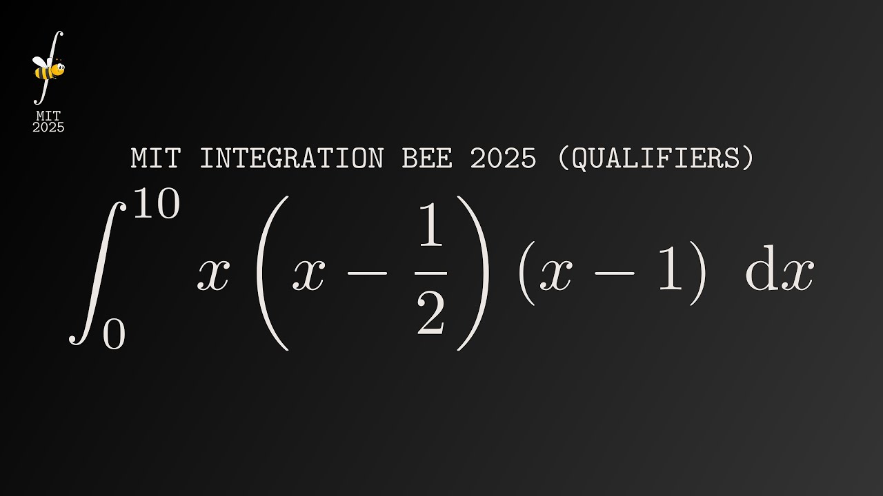 MIT Integration Bee 2025 Qualifiers Q10: A Clever Substitution Saves the Day