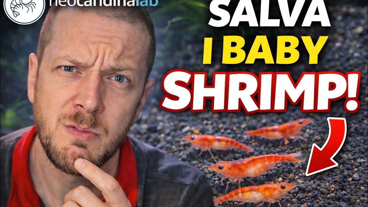Salva i baby shrimp: guida pratica all’allevamento delle baby neocaridina