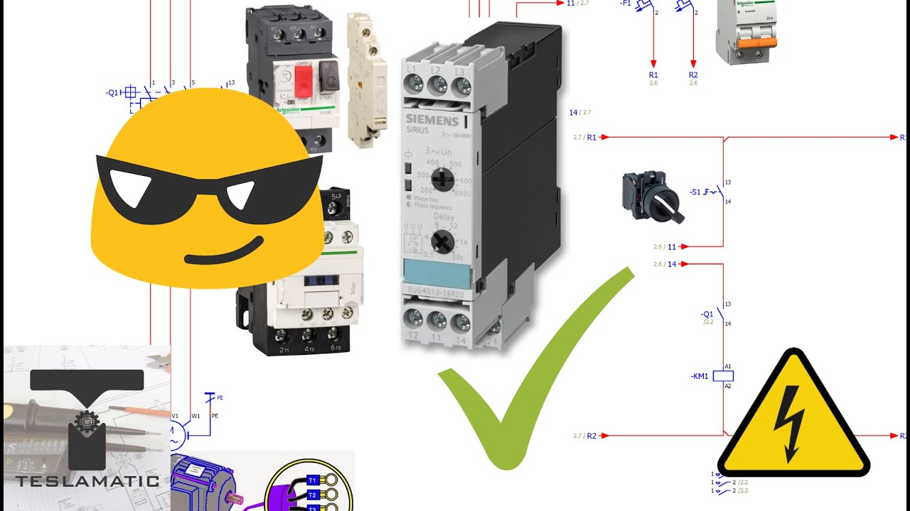 🔥 ¿Cómo CONECTAR un detector de PÉRDIDA de FASE? 💥 |Electricidad Industrial |teslamatic.education