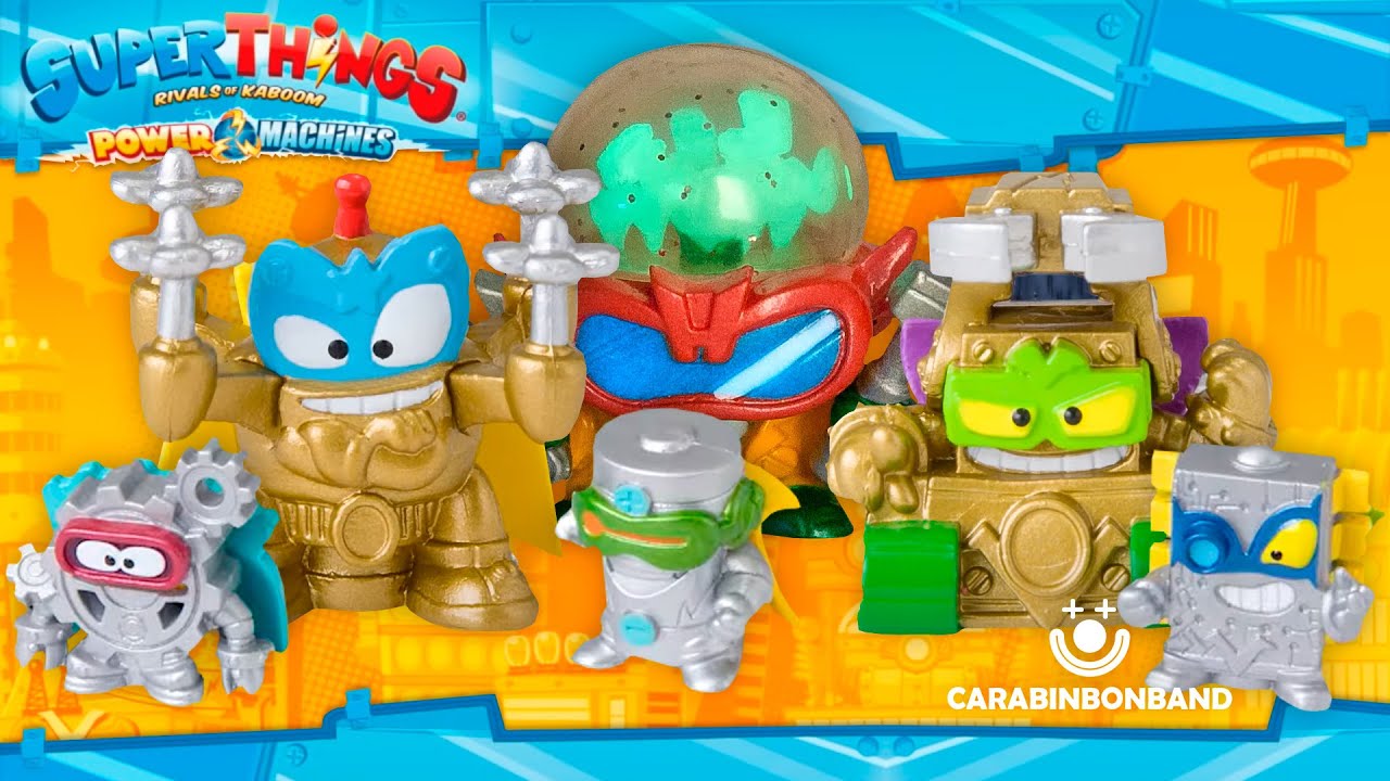 #SUPERTHINGS SERIE 7 - PLATEADOS, DORADOS Y ULTRA RARO - #SUPERZINGS 7 By CARA BIN BON BAND