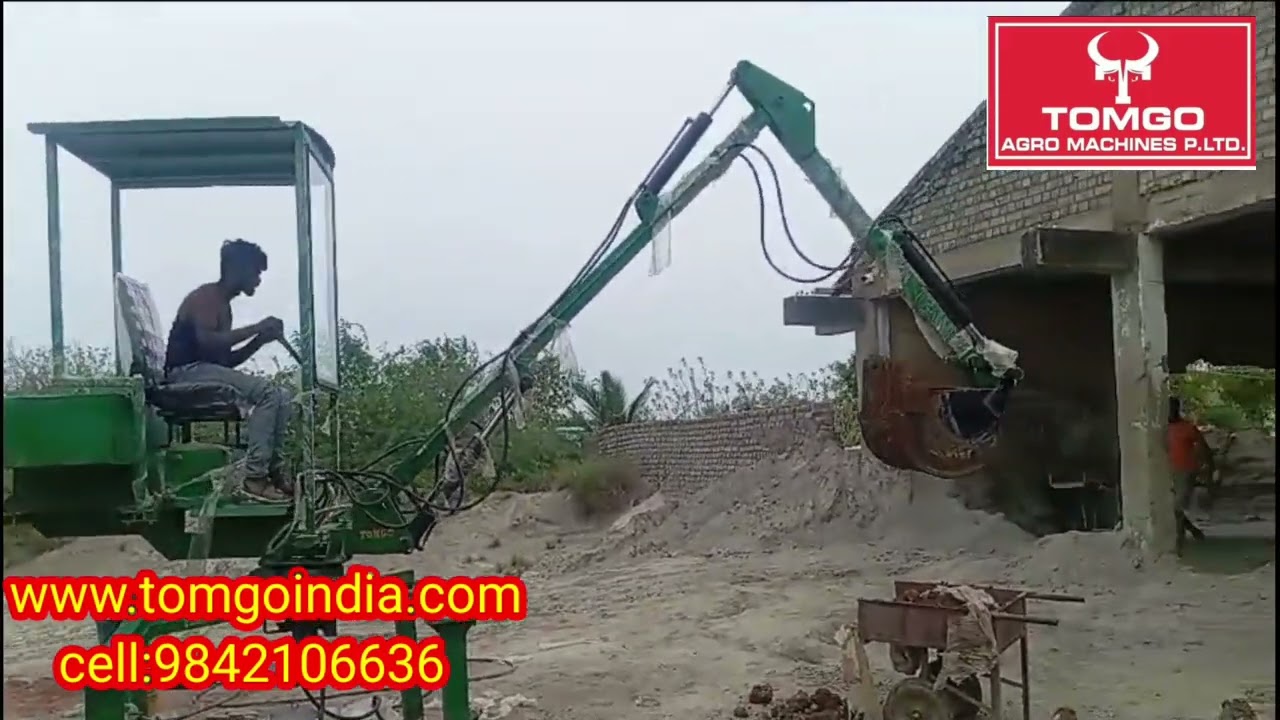 TOMGO NEW INNOVATION 360 degree Excavator Model loader@ Tomgo cell:9842106636 / 7200001905