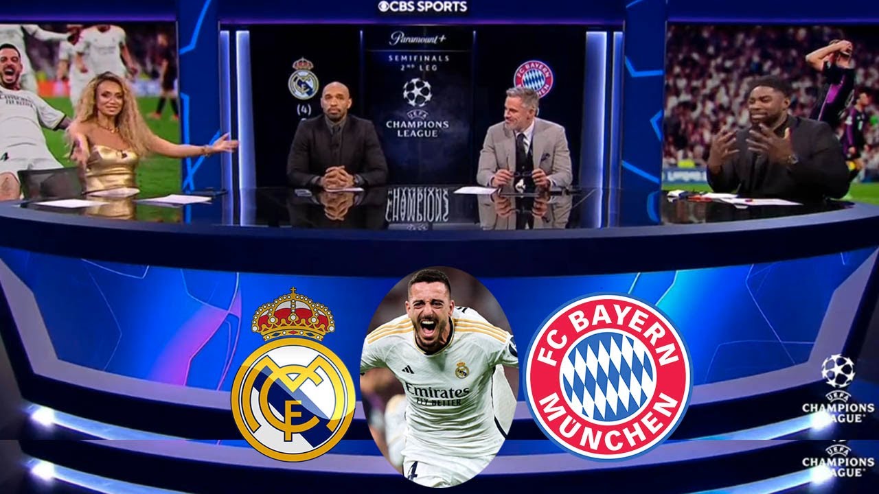 Real Madrid vs Bayern Munich 2-1 Crazy Comeback💥 Joselu Two Goals - Bellingham On Fire Reaction