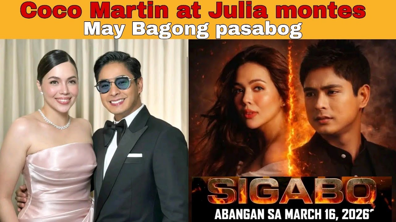 Coco Martin at Julia montes may bagong  pasabog.