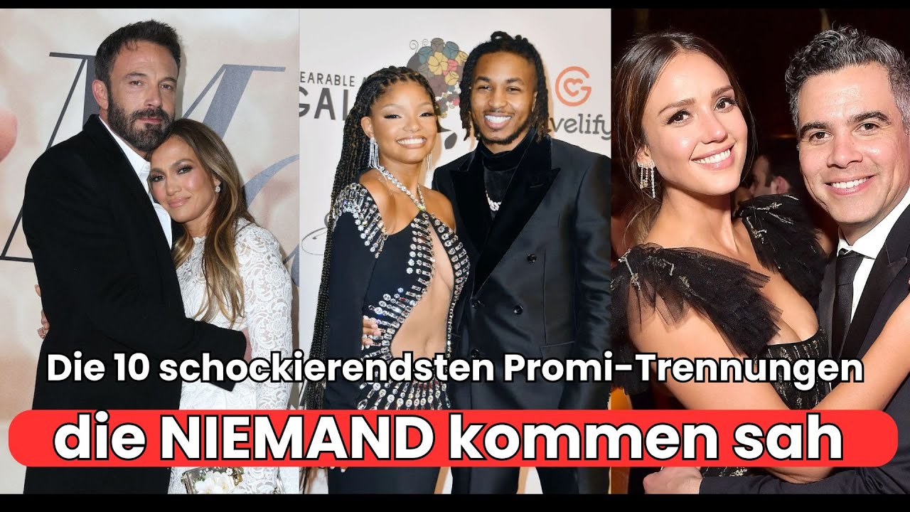 Die 10 schockierendsten Promi Trennungen