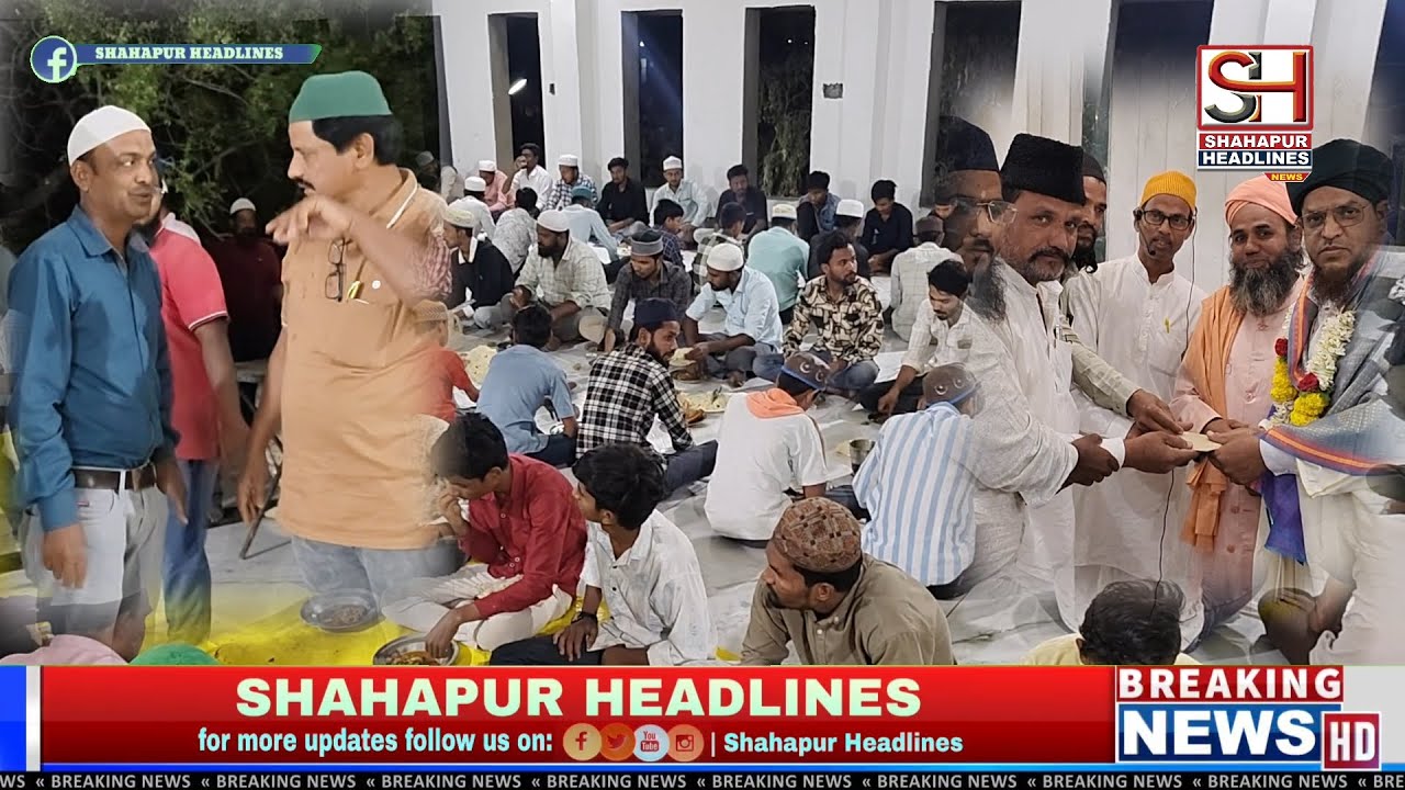 Khidmat-e-Khalq Educational & Charitable Trust, Shahapur, organised a 3-day Shabina & Sahri event 