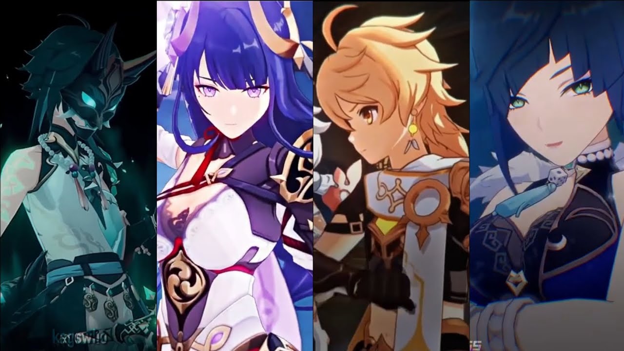 genshin impact tiktok edits because kazuha's banner is here