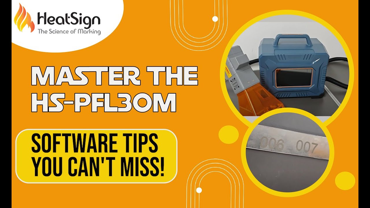 Master Portable Handheld Laser Engraver: HS-PFL30M Software Guide