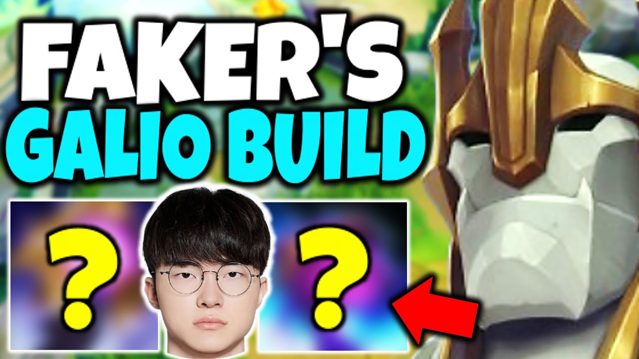 I COPIED FAKER'S FAMOUS GALIO BUILD! (HE CARRIED WORLDS WITH THIS)