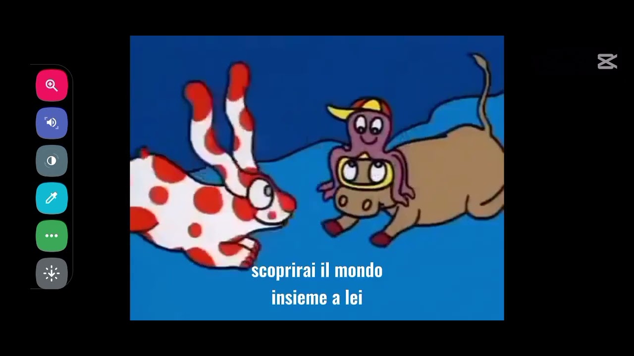IL MONDO DI PIMPA La campagna (sigla iniziale con testo) 