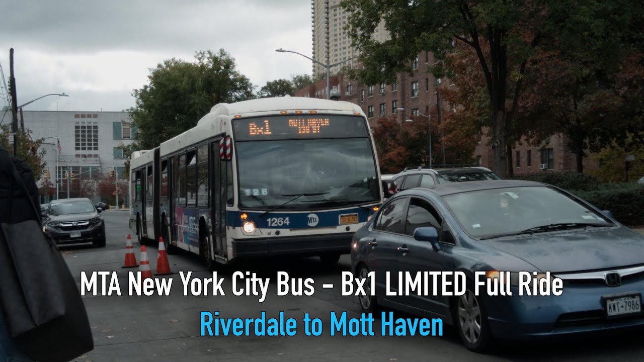 Bx1 LIMITED Bus Full Ride | Riverdale to Mott Haven | MTA NYC Bus
