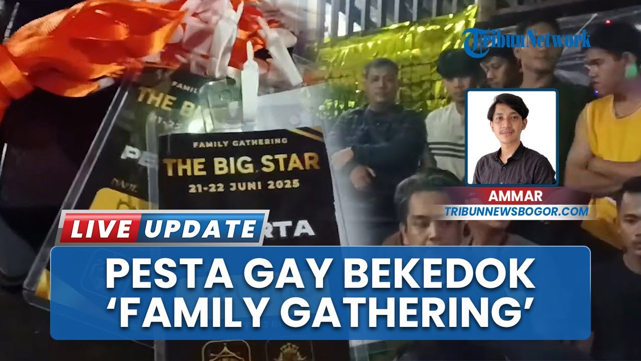 Pesta Gay 'Family Gathering' Terbongkar di Villa Megamendung Bogor, 75 Orang Diamankan