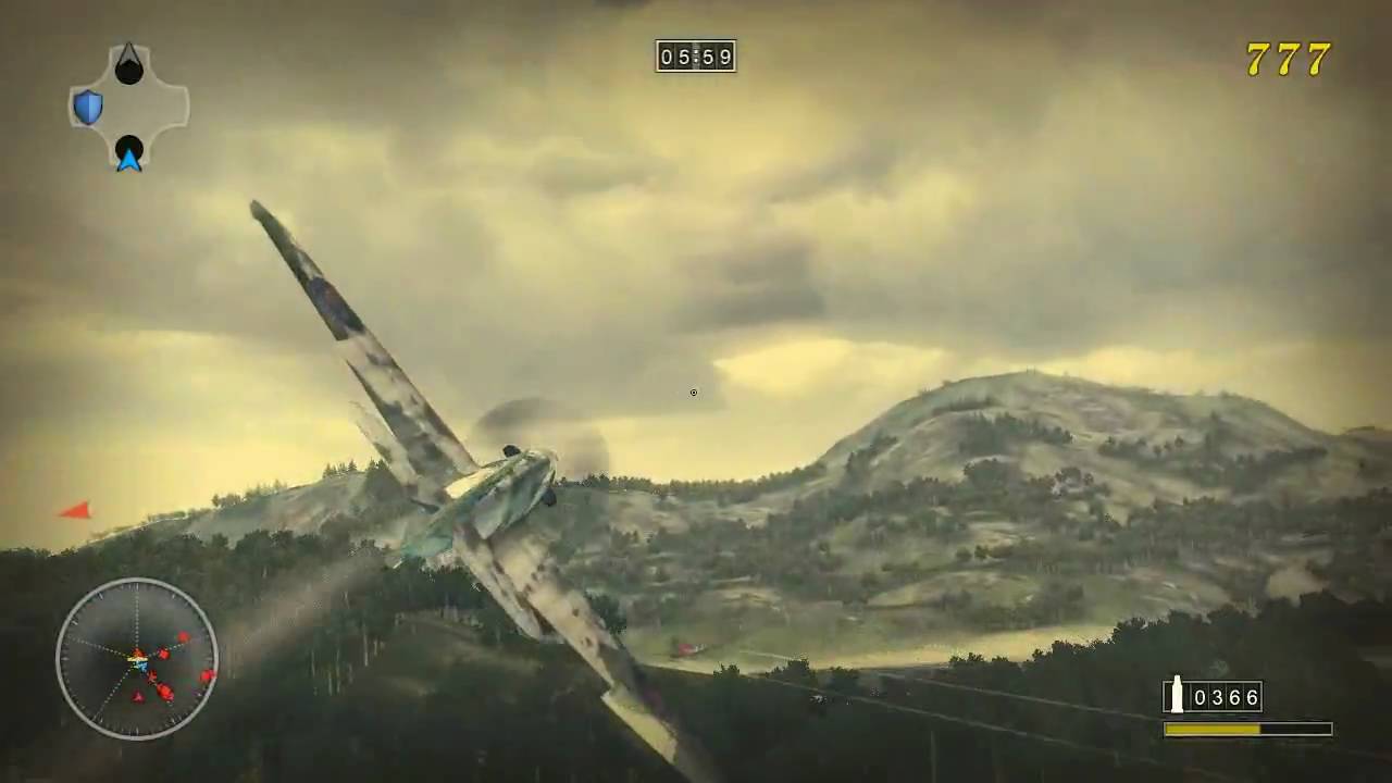 Blazing Angels 2 HD gameplay