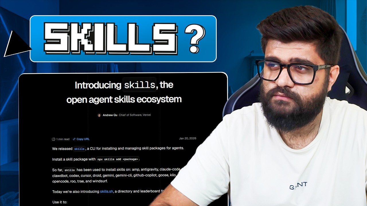 What Are “Skills” in AI? This Changes How Developers Work | Manu Arora
