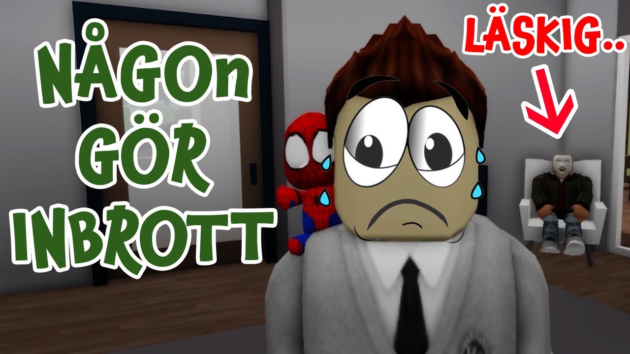 H&Auml;NDER n&aring;got HEMSKT I KVARTERET (Inbrott)!! Brookhaven rp, Roblox p&aring; svenska