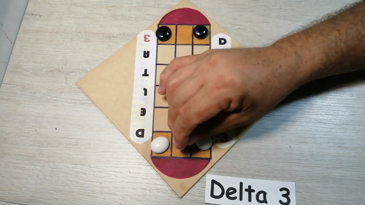 Delta 3 - How to play Delta 3 - 1001 Juegos de mesa antiguos y nuevos en madera