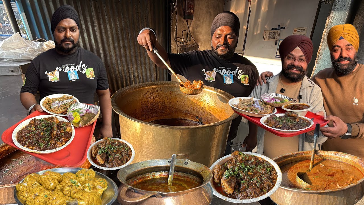 Sardar Ji का टोपी वाला मगज चिकन आपकी सिटी निकल देगा Indian Street Food