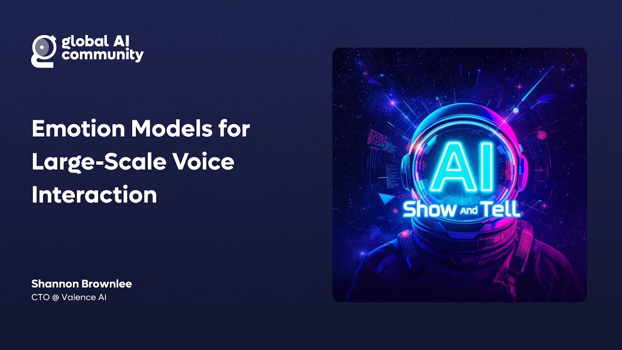 Shannon Brownlee - Emotion Models for Large-Scale Voice Interaction