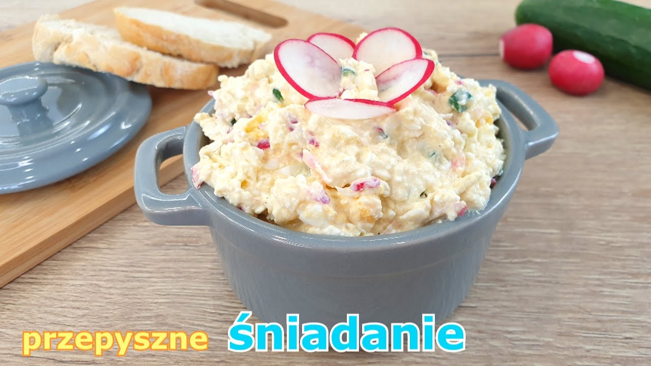 Szybka pasta jajeczna do chleba w kilka minut 👌 idealne śniadanie lub kolacja 👍 pyszne kanapki