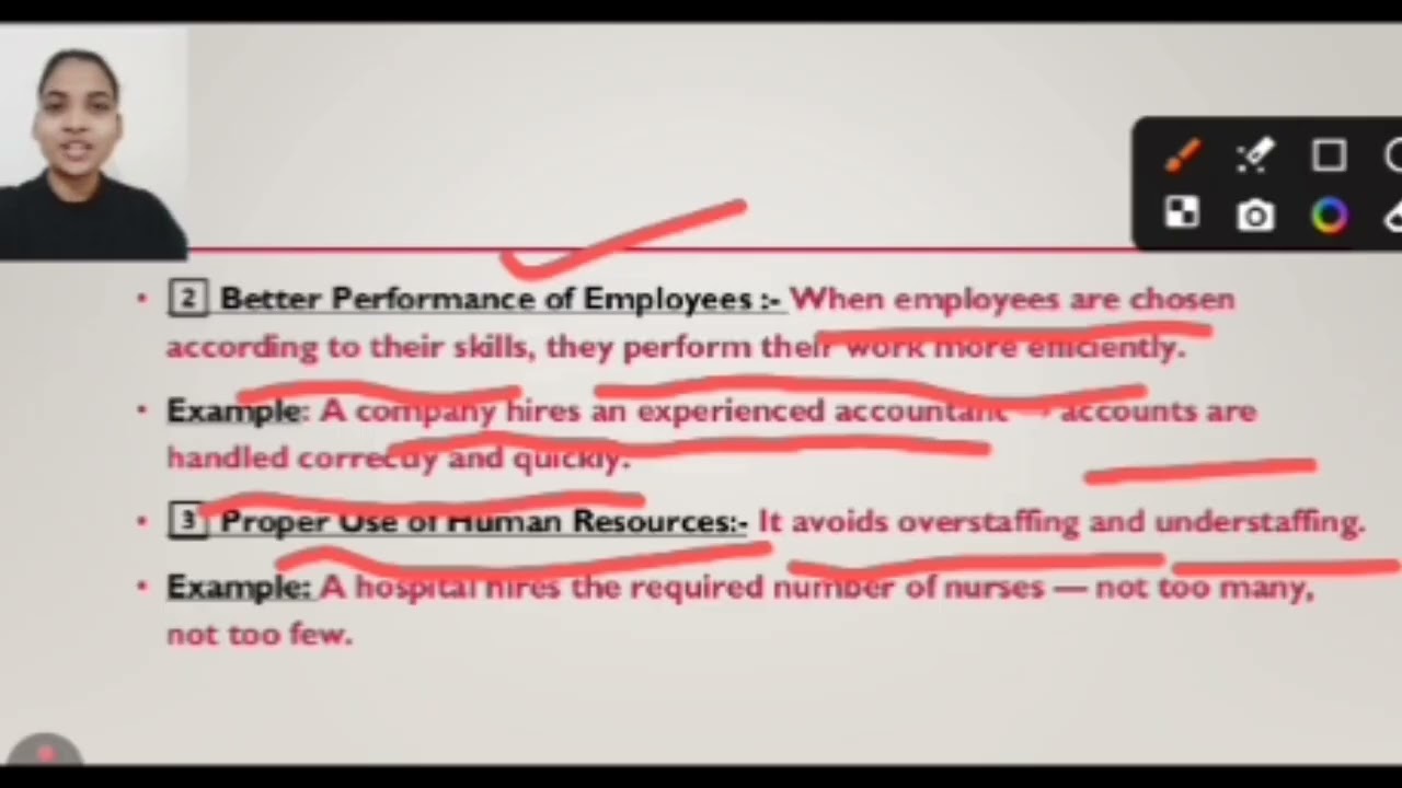 Important of Staffing, chapter -6, class -12th, business studies#withnotes 