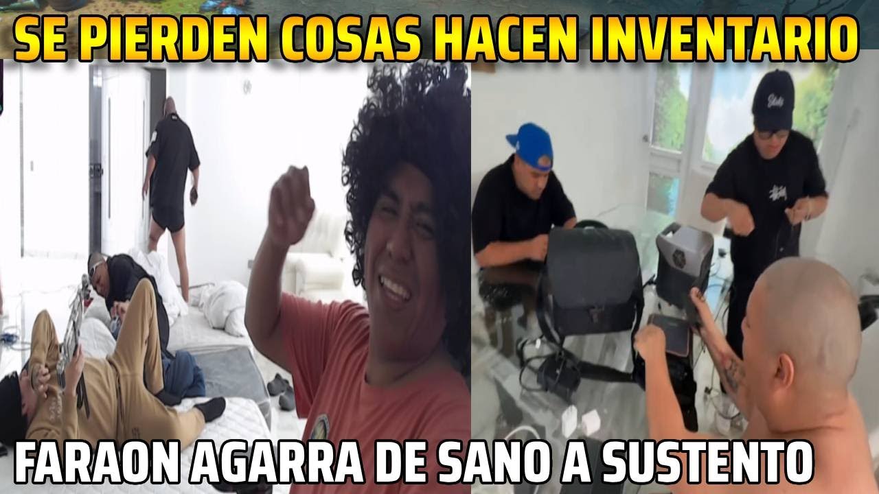 😂SE PIERDEN COSAS HACEN INVENTARIO😂😂FARAON AGARRA DE SANO A SUSTENTO😂