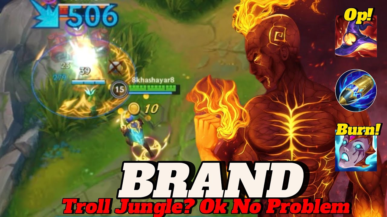 Wild Rift Brand Unexpected Damage In Mid Lane, Build And Runes.