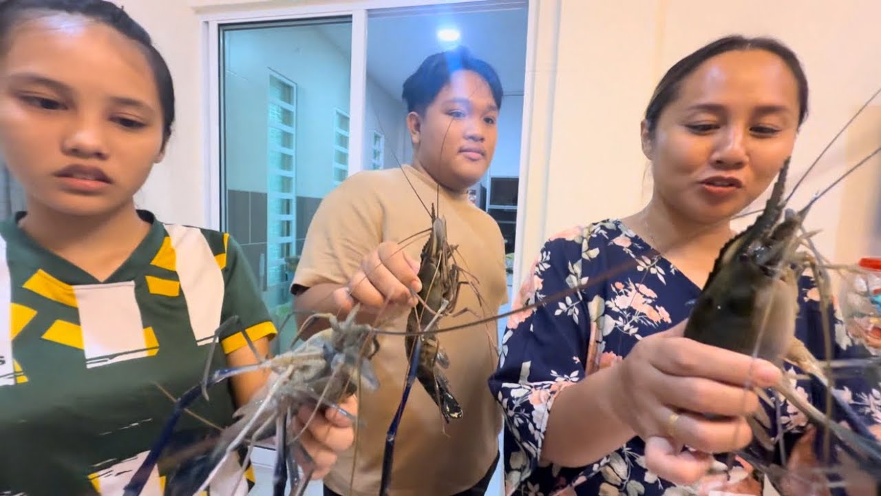 TERUJA DENGAN UDANG PASIN | SUP TERJUN JUGA JADI PILIHAN