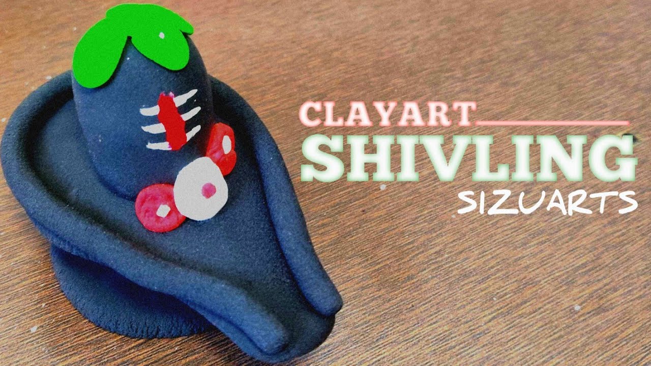 HOW TO MAKE SHIVLING WITH CLAY ||shivling|| ||sizuArts|| 