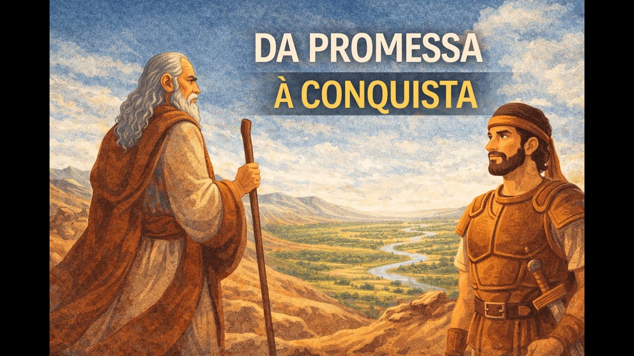 Da Promessa à Conquista: A Transição de Moisés para Josué